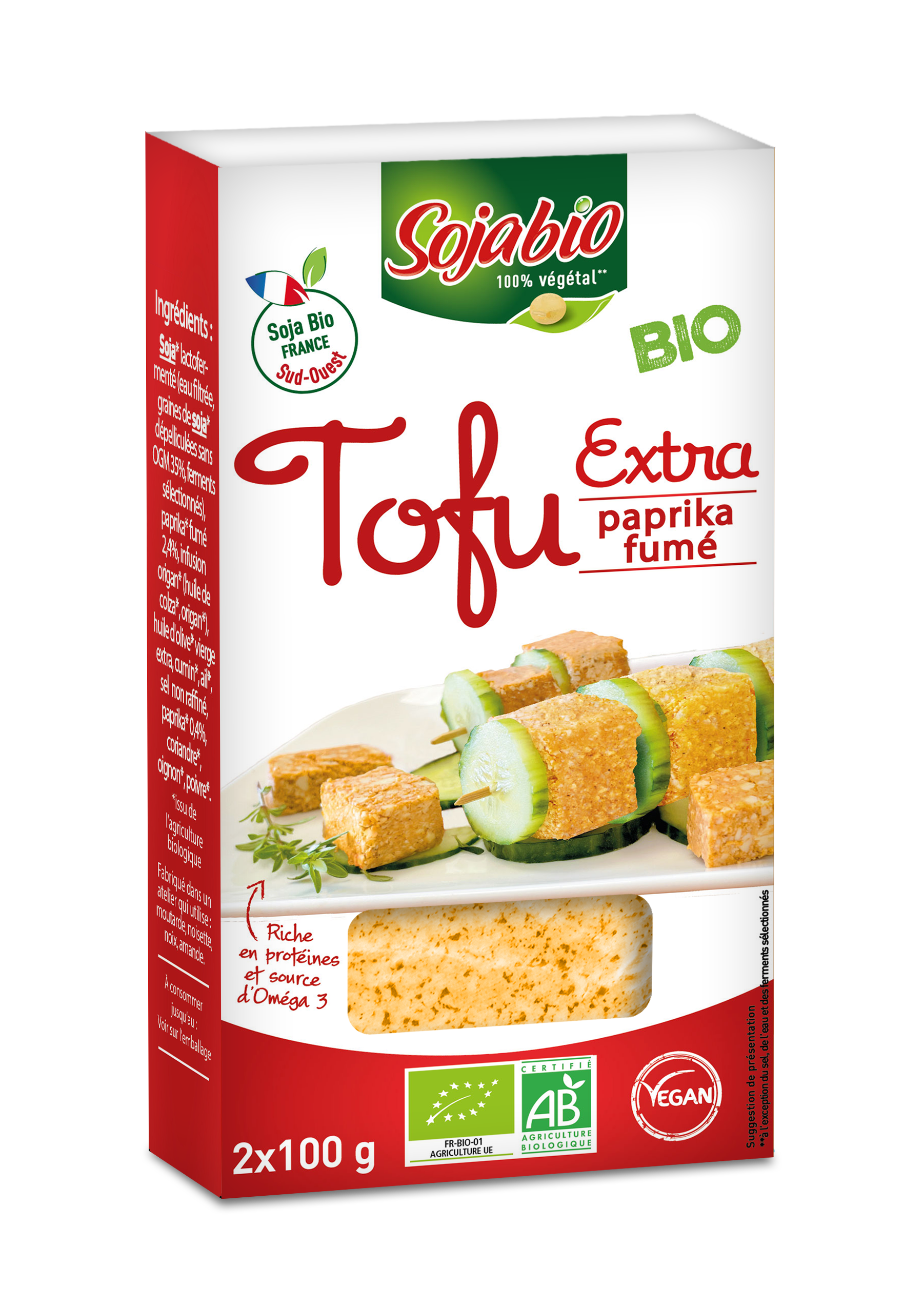 Tofu Extra - Paprika Fumé
